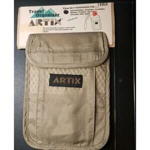 Artix Travel Organizer 80's Vintage NWT Water Resistant Hiking